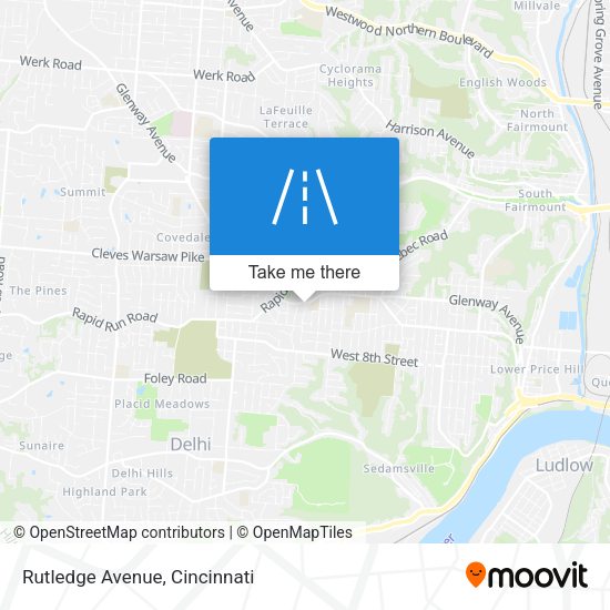 Rutledge Avenue map
