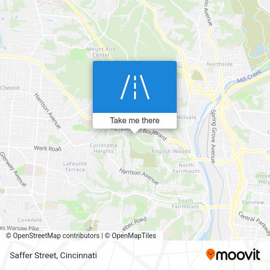 Mapa de Saffer Street