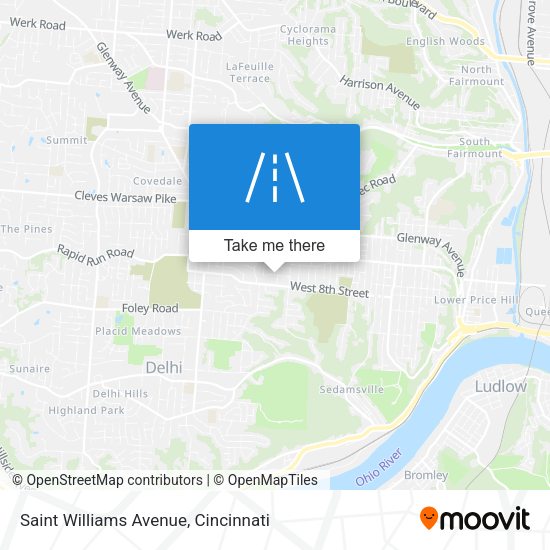 Mapa de Saint Williams Avenue