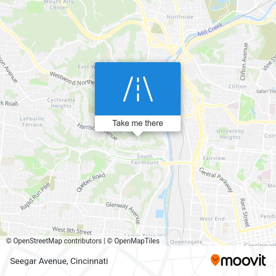 Mapa de Seegar Avenue
