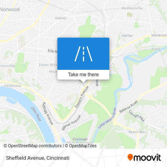 Mapa de Sheffield Avenue