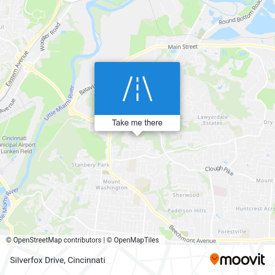 Mapa de Silverfox Drive