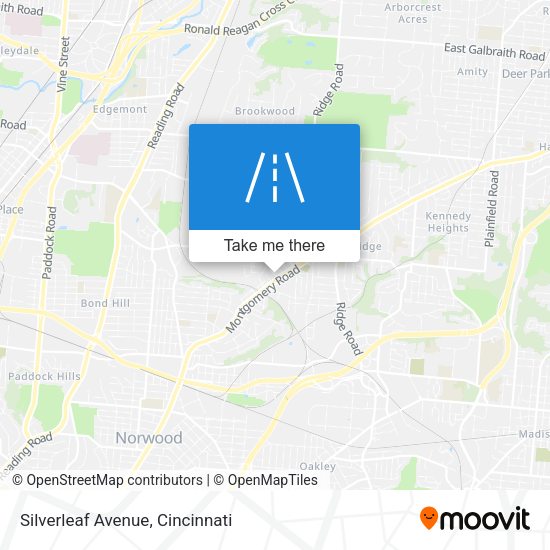 Mapa de Silverleaf Avenue