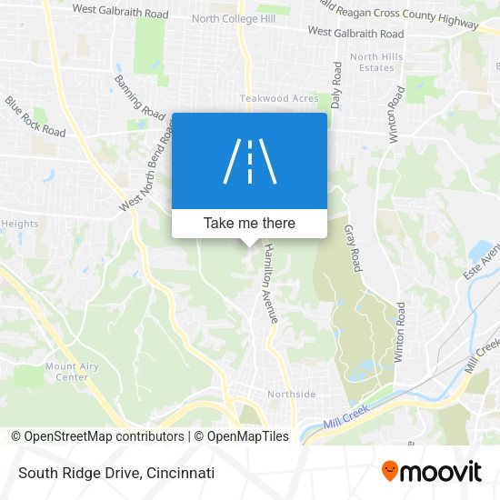 Mapa de South Ridge Drive