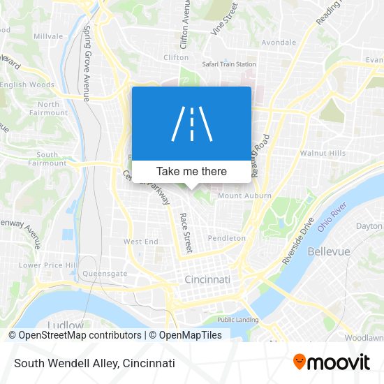 South Wendell Alley map