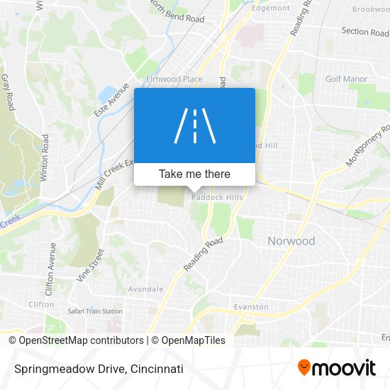 Mapa de Springmeadow Drive
