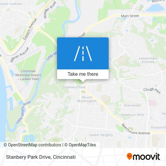 Mapa de Stanbery Park Drive