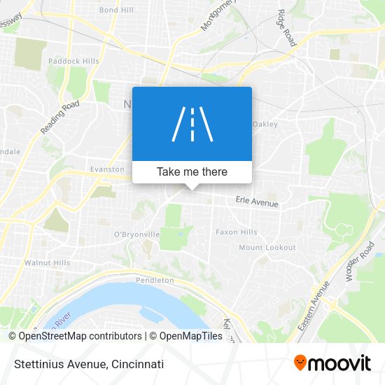 Stettinius Avenue map
