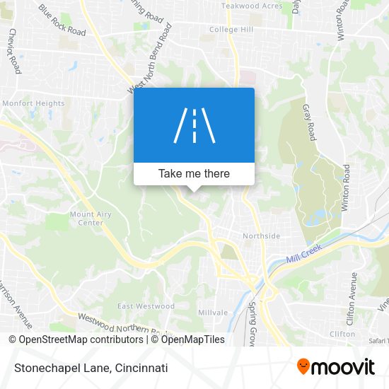 Stonechapel Lane map