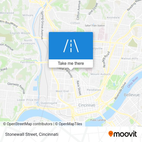 Stonewall Street map
