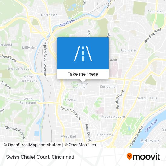 Swiss Chalet Court map