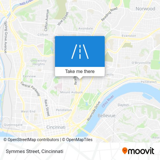 Mapa de Symmes Street