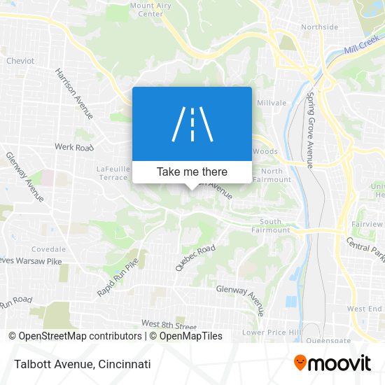 Mapa de Talbott Avenue