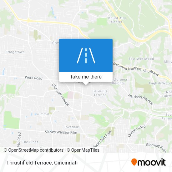 Thrushfield Terrace map