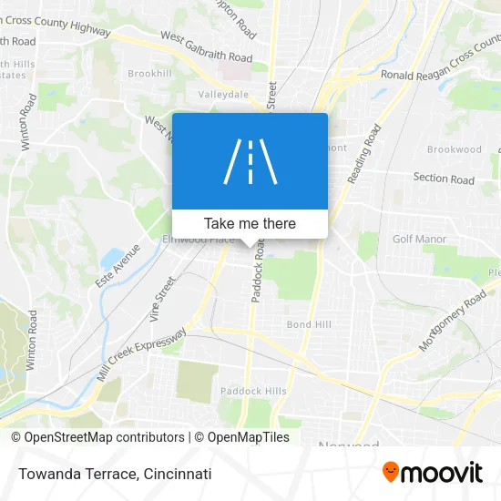 Mapa de Towanda Terrace