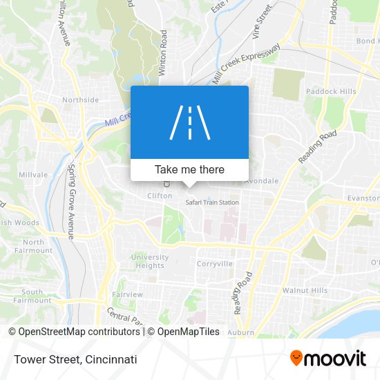 Mapa de Tower Street