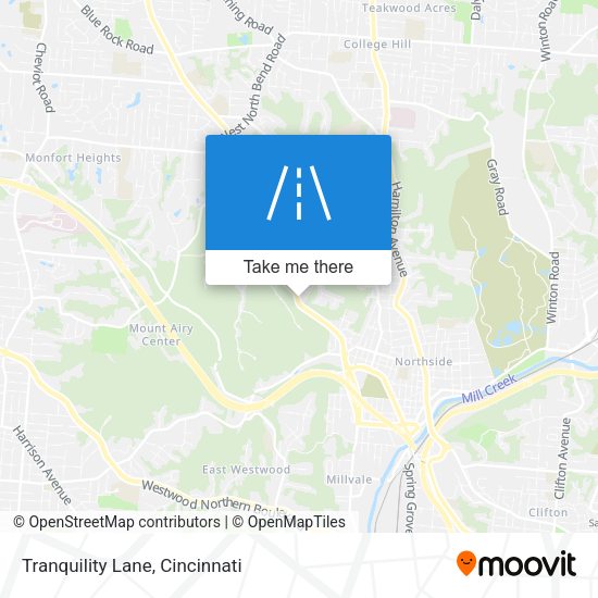 Tranquility Lane map