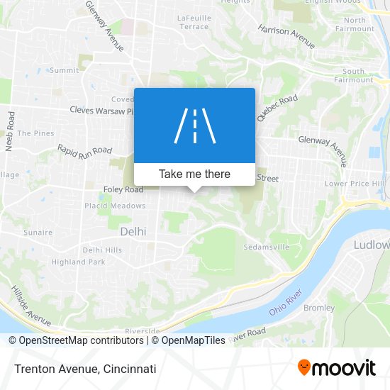 Mapa de Trenton Avenue