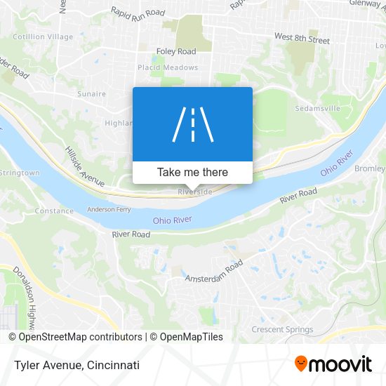 Mapa de Tyler Avenue