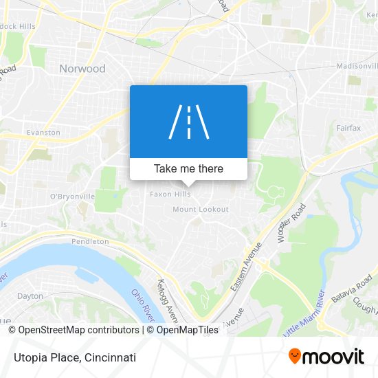 Mapa de Utopia Place