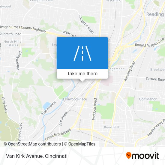 Mapa de Van Kirk Avenue