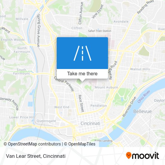Mapa de Van Lear Street