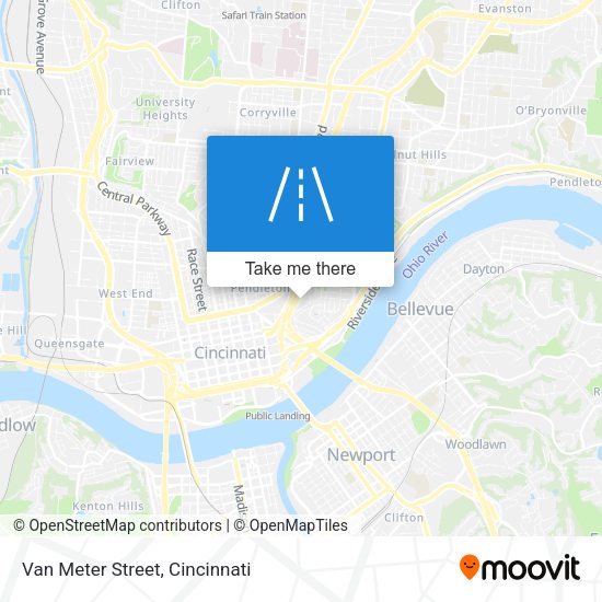 Mapa de Van Meter Street