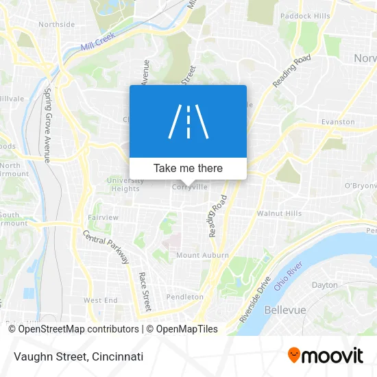 Vaughn Street map