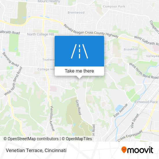 Mapa de Venetian Terrace