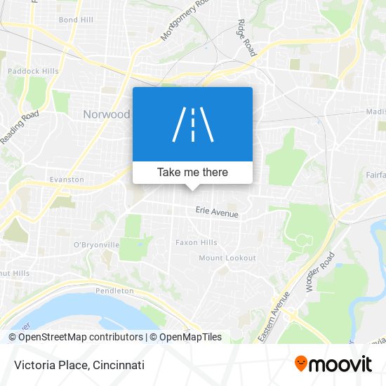 Victoria Place map