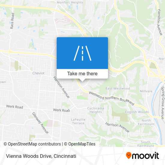 Vienna Woods Drive map