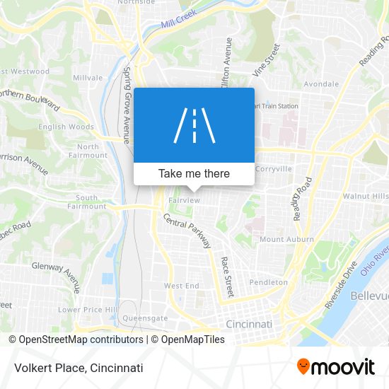 Mapa de Volkert Place