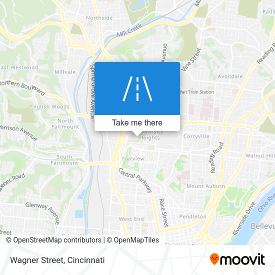 Mapa de Wagner Street