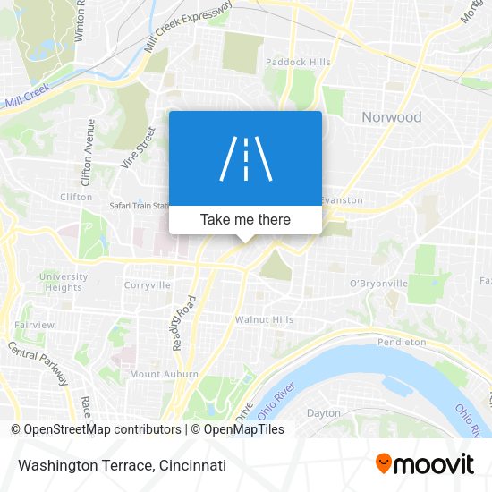 Washington Terrace map