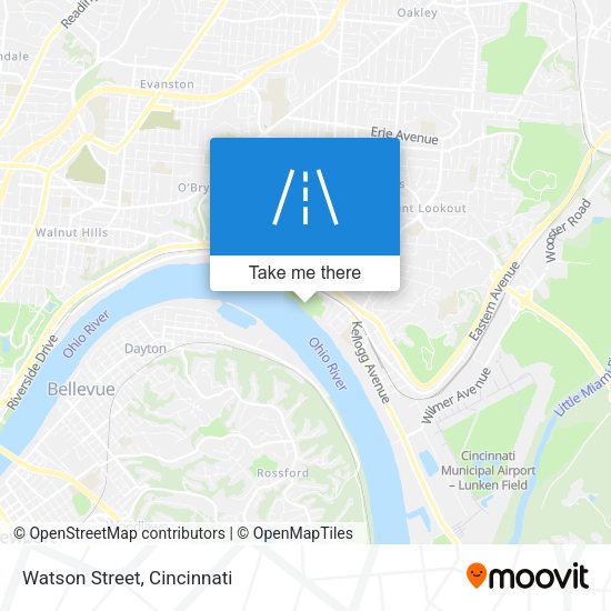 Mapa de Watson Street
