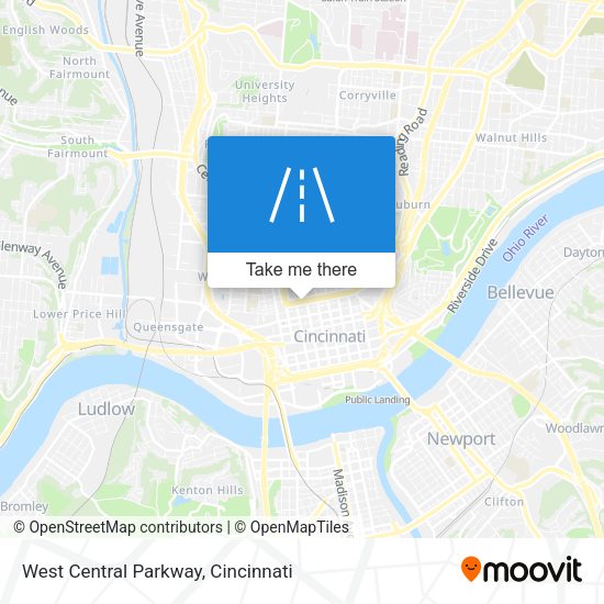 West Central Parkway map