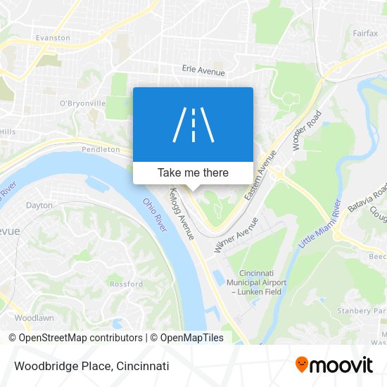 Woodbridge Place map