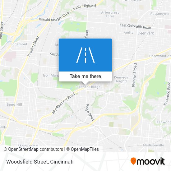 Mapa de Woodsfield Street