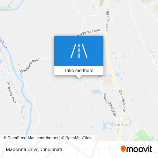 Mapa de Madonna Drive