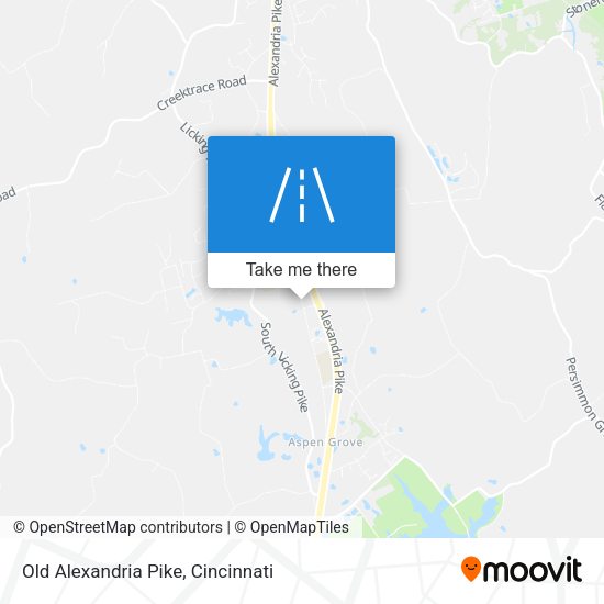 Mapa de Old Alexandria Pike