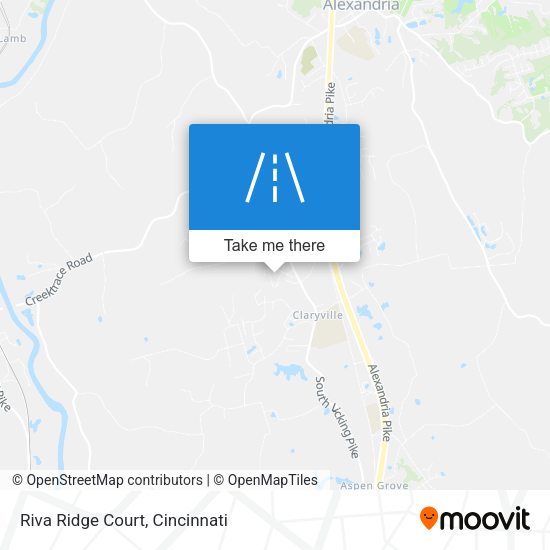 Riva Ridge Court map