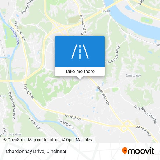 Chardonnay Drive map