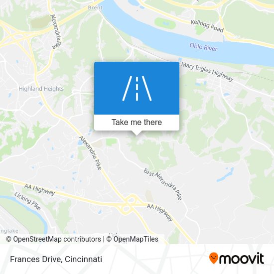 Mapa de Frances Drive