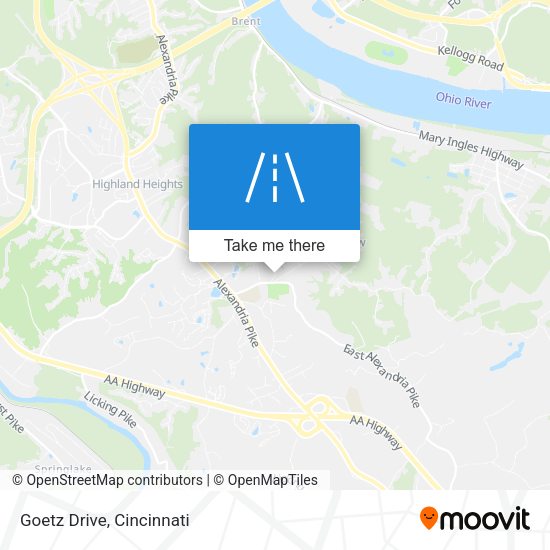 Mapa de Goetz Drive