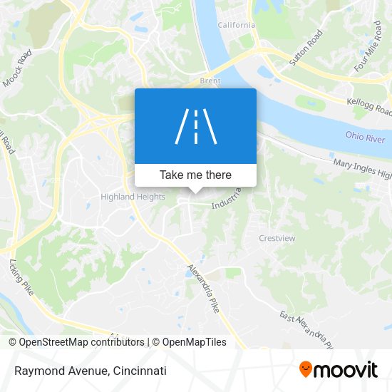 Mapa de Raymond Avenue