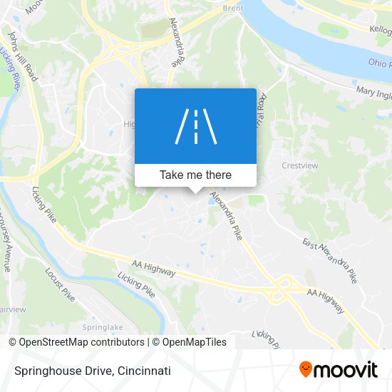 Mapa de Springhouse Drive
