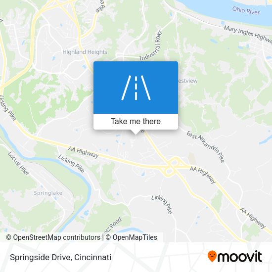 Mapa de Springside Drive