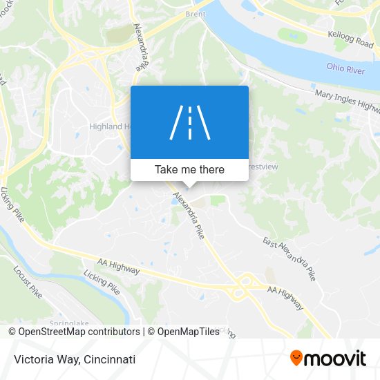 Mapa de Victoria Way