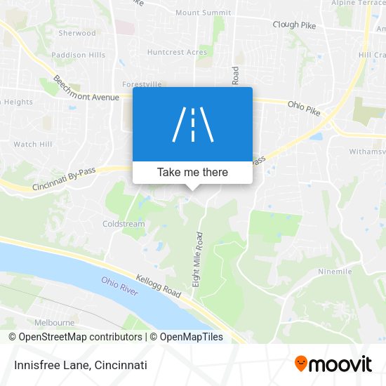 Mapa de Innisfree Lane