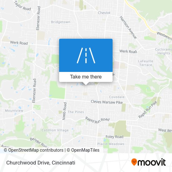 Mapa de Churchwood Drive